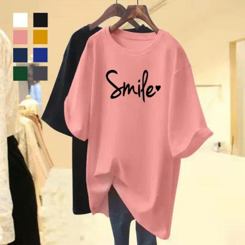 純棉大尺碼短袖T 專屬涼感顯瘦上衣 休閒百搭薄款棉tee