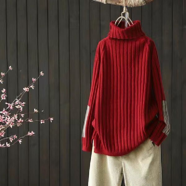 14色熱賣/韓系堆堆高領毛衣 親膚寬鬆顯瘦內搭上衣