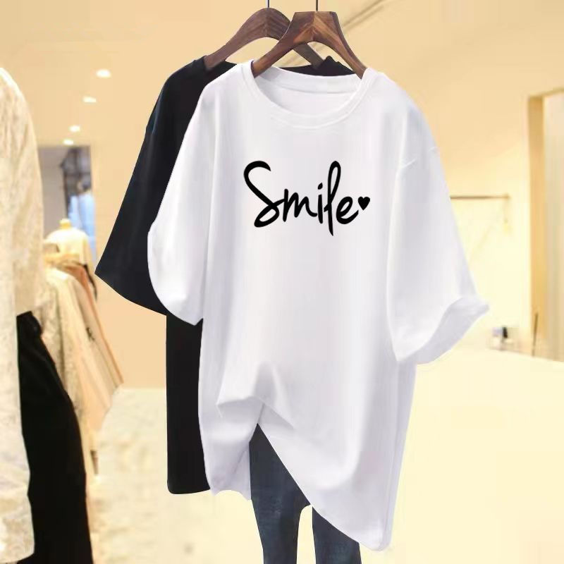 口碑爆款 純棉大尺碼短袖T 專屬涼感顯瘦上衣 休閒百搭薄款棉tee