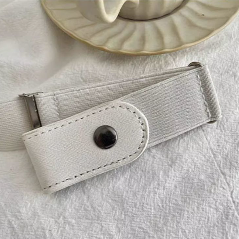 隱形鬆緊腰帶 可調整彈性設計 牛仔褲簡約褲帶 男女適用