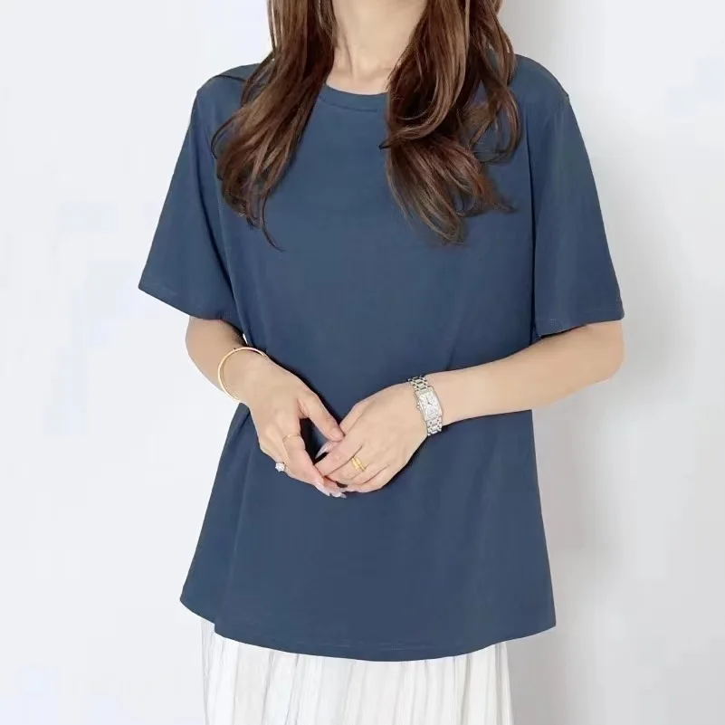 寬鬆大尺寸韓版雪花棉短袖t恤