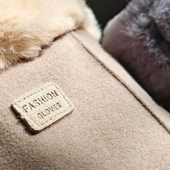 保暖防風觸控手套 加厚刷毛防水設計 適合秋冬戶外活動