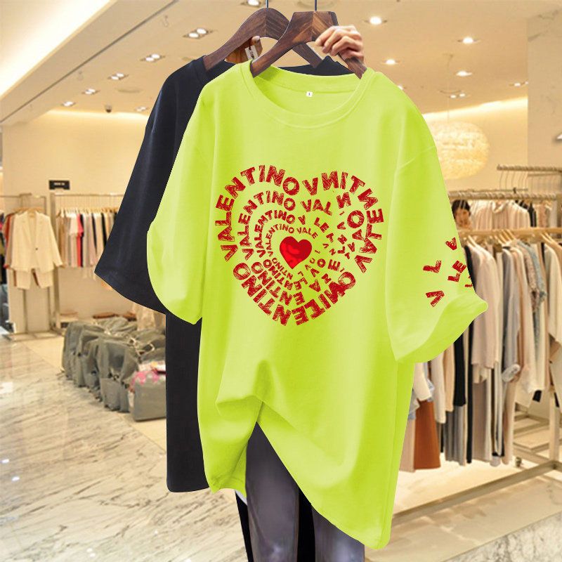 [特價出清]純棉呼吸感減齡T 短袖圓領簡約韓版T 大尺碼M-5XL