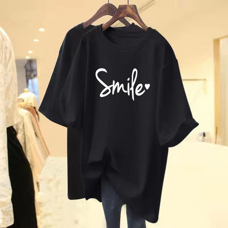 口碑爆款 純棉大尺碼短袖T 專屬涼感顯瘦上衣 休閒百搭薄款棉tee