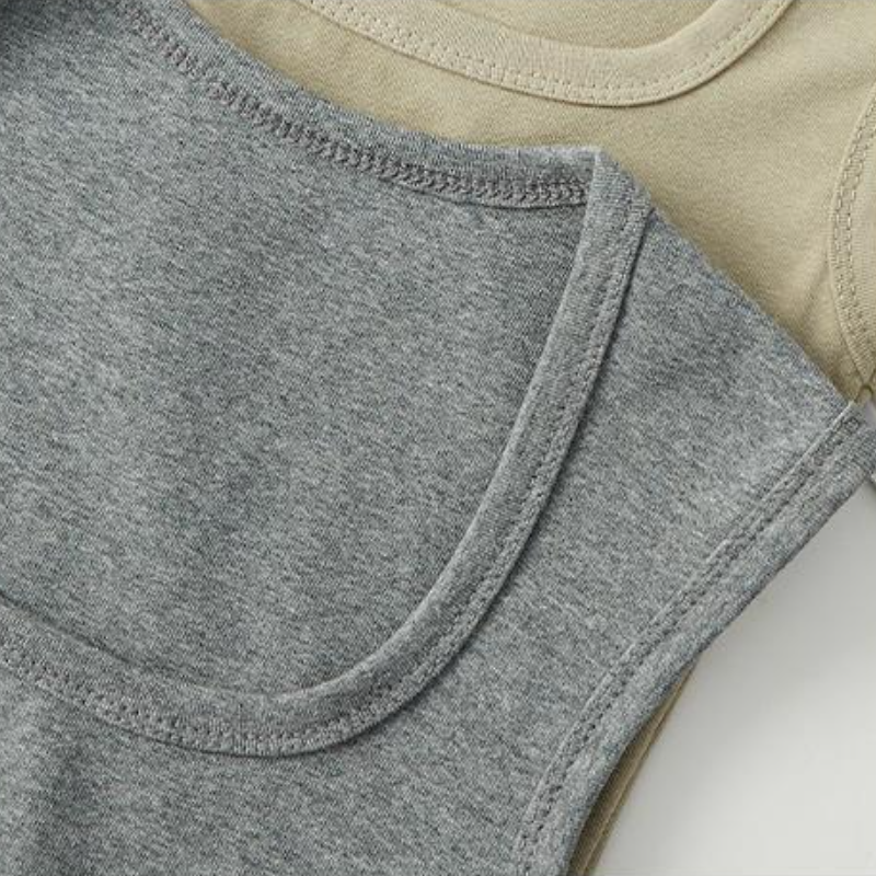 純棉U背心 副乳隱形顯瘦直角肩內搭 鎖骨U型背心