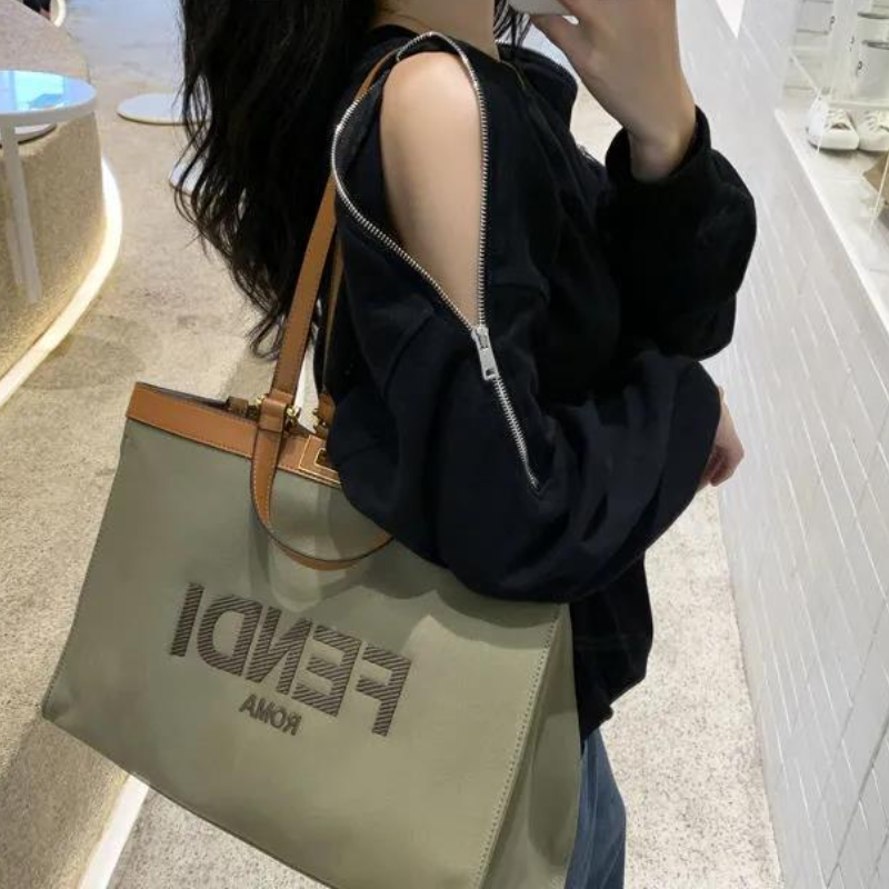 拉鍊露肩大學T 春秋新款 寬鬆顯瘦 長袖圓領