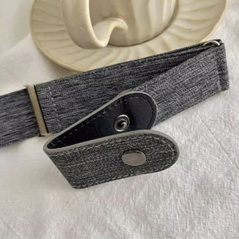 隱形鬆緊腰帶 可調整彈性設計 牛仔褲簡約褲帶 男女適用