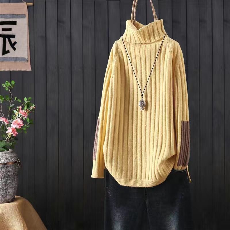 14色熱賣/韓系堆堆高領毛衣 親膚寬鬆顯瘦內搭上衣