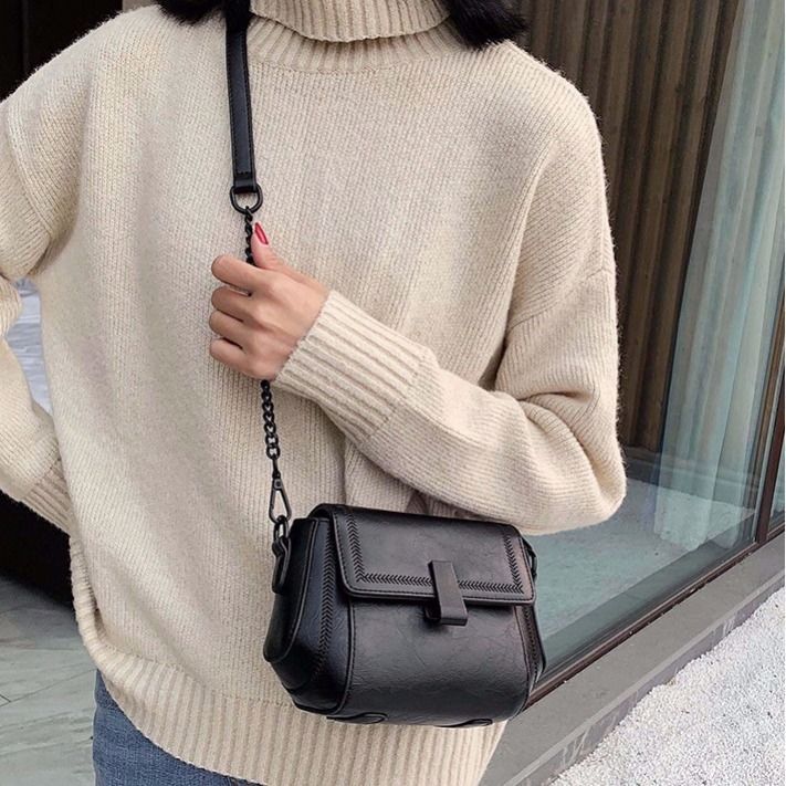 韓系．單肩鏈條包 百搭潮流MINI女包高級感穿搭