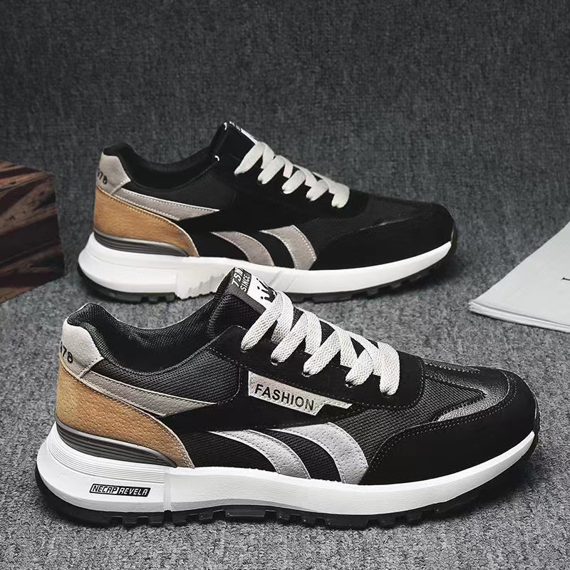 韓版透氣休閒運動鞋-阿甘鞋風格 男女同款網面小白鞋