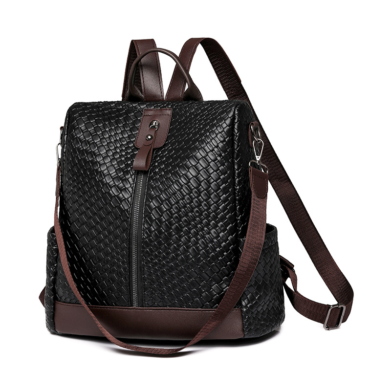 歐美復古雙肩背包—休閒防盜設計，戶外旅行必備