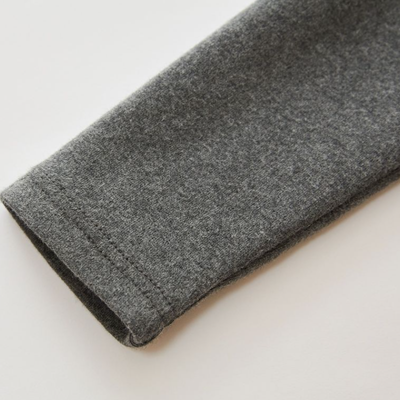 法式修身針織短洋裝 半高領設計 秋冬簡約氣質款