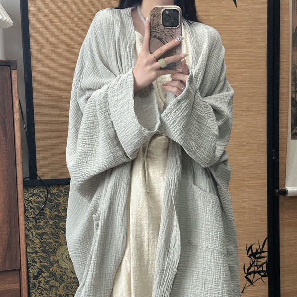 【單品可選】清冷風口袋襯衫開襟衫連身裙套裝