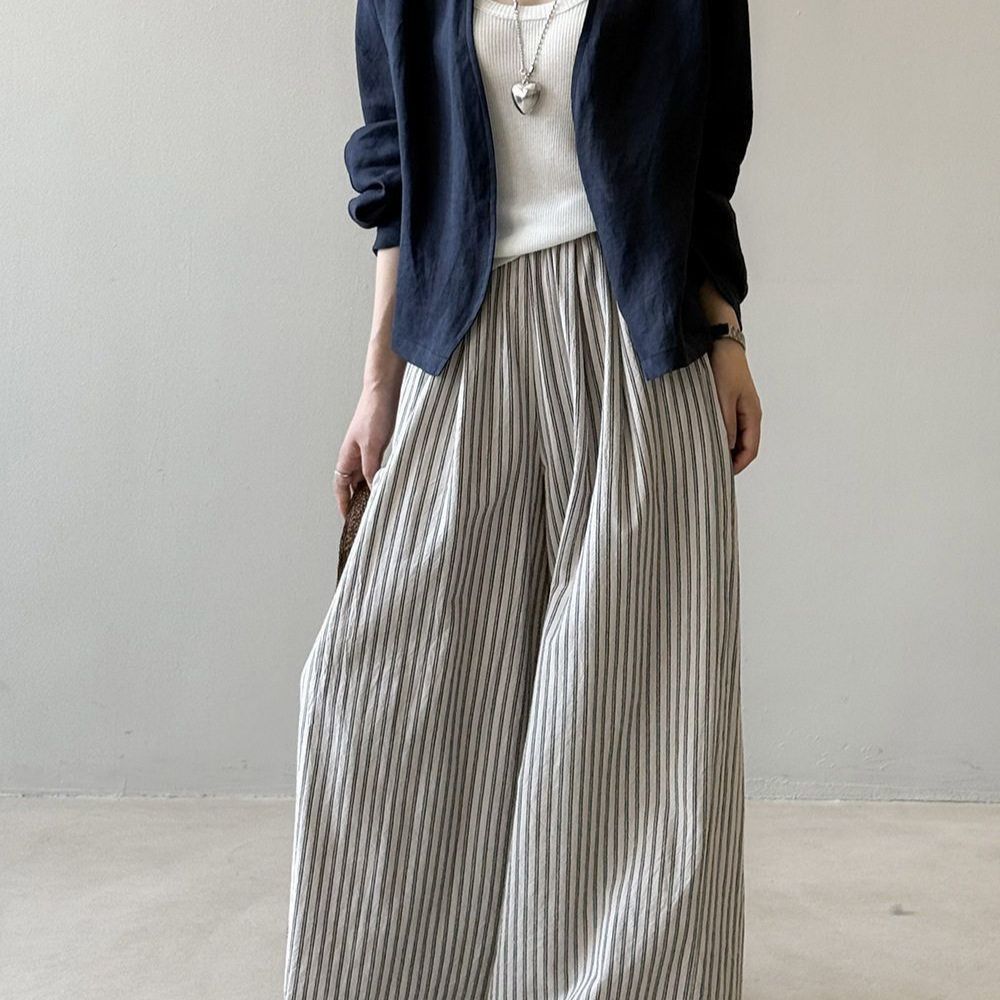 復古凉感罩衫 超輕量襯衫外套 文藝長袖上衣設計感薄款寬鬆防曬