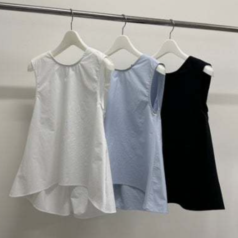 背心吊帶套頭夏季簡約正反穿襯衫