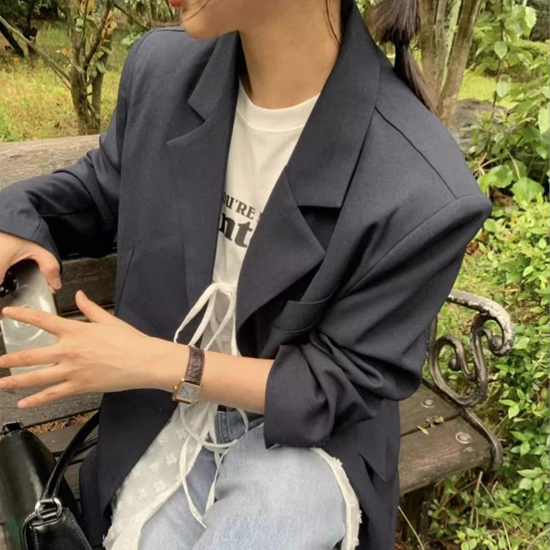 綁帶透膚小罩衫(疊穿)