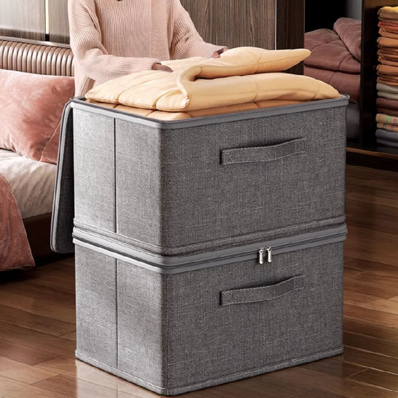 折疊式大容量收納箱｜衣櫃整理盒 衣物被子儲物必備