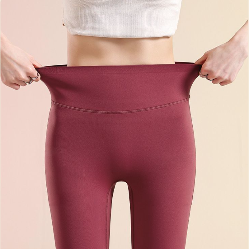 八分微喇瑜伽褲 高腰顯瘦小個子彈性褲 適合外出穿搭