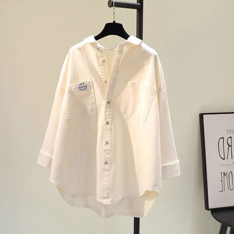 兩件式套裝 早秋襯衫上衣＋休閒褲 成套穿搭 顯年輕