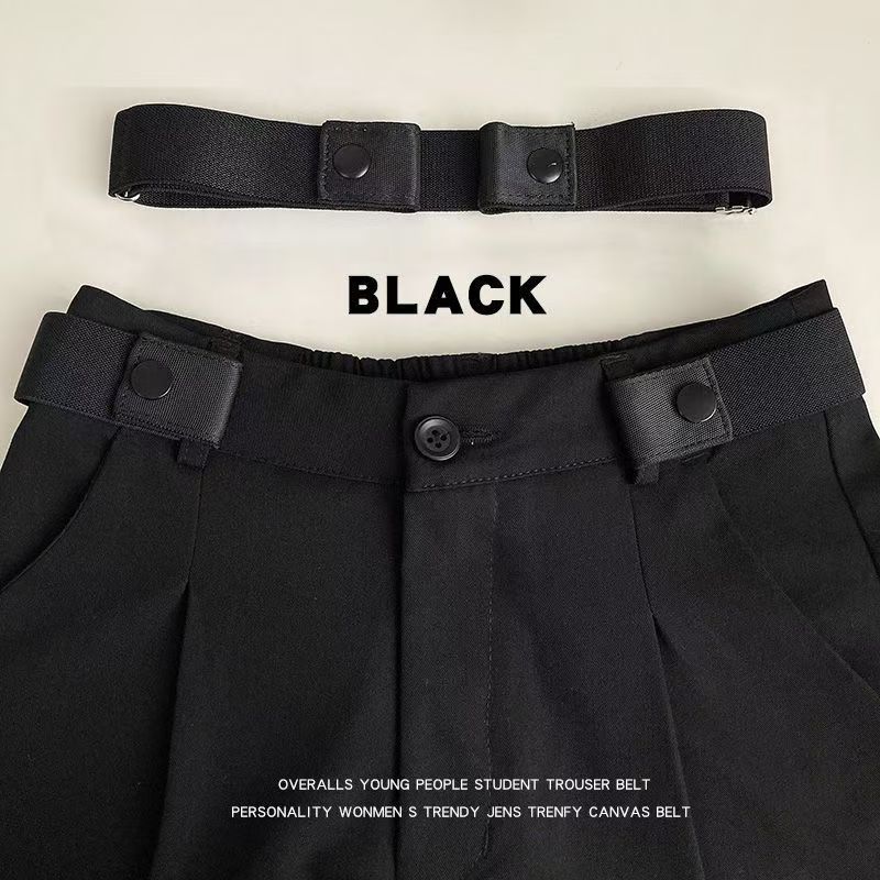 隱形鬆緊腰帶 可調整彈性設計 牛仔褲簡約褲帶 男女適用