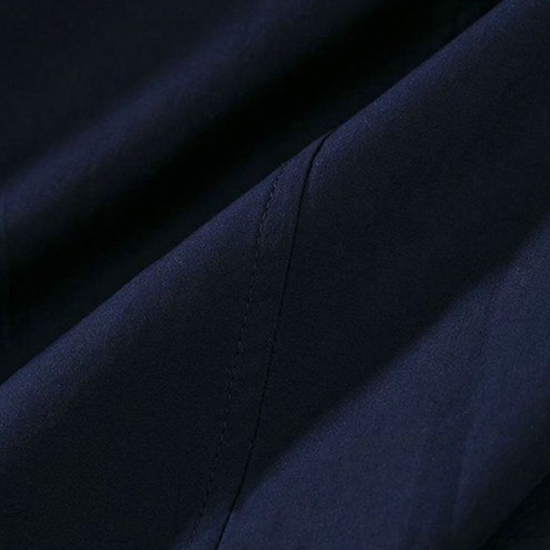 法式收腰襯衫裙-新款顯瘦遮肚設計 名媛氣質連身裙