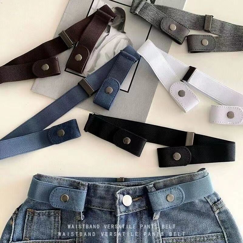 隱形鬆緊腰帶 可調整彈性設計 牛仔褲簡約褲帶 男女適用