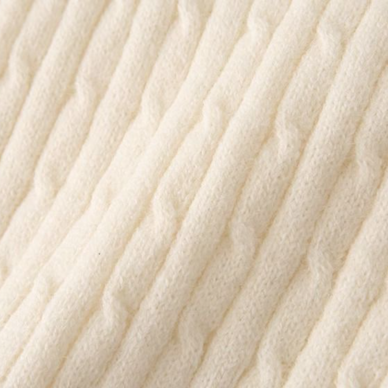 美式復古麻花針織背心 V 領設計 寬鬆慵懶感無袖上衣