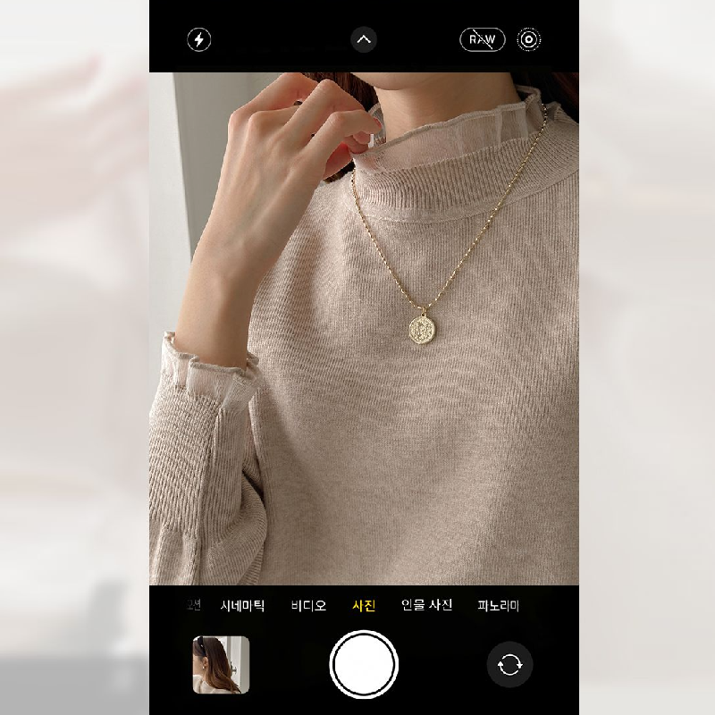 韓國花邊立領上衣-素面蕾絲婚禮OL針織長袖拼接親膚