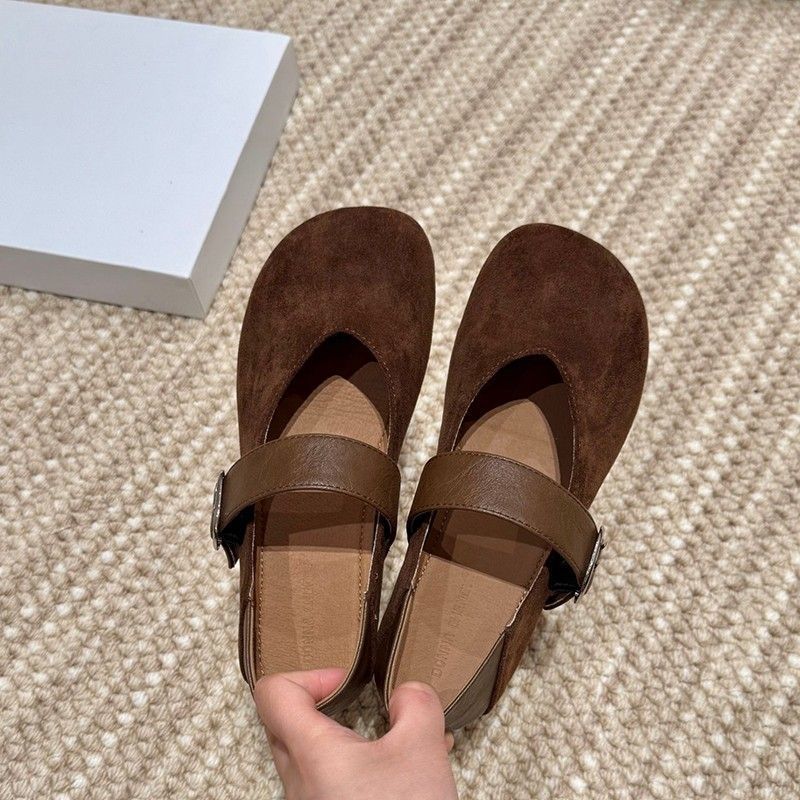 瑪莉珍便鞋 勃肯風兩穿 秋季百搭 軟Q厚底 配裙褲都好看