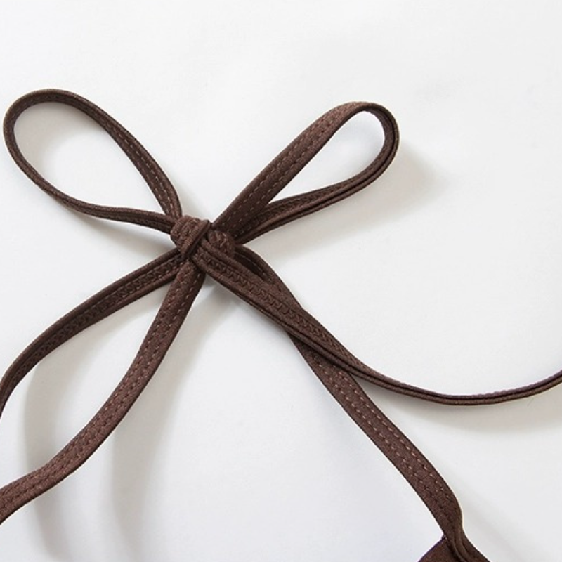 漸層印花三件式泳衣 比基尼＋罩衫套組 修身設計 渡假風款