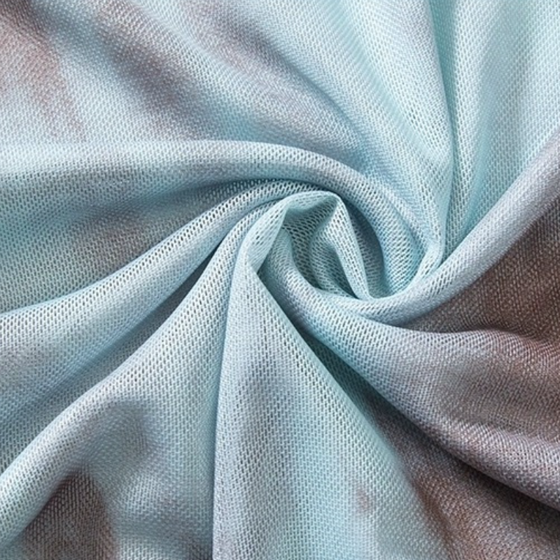 漸層印花三件式泳衣 比基尼＋罩衫套組 修身設計 渡假風款