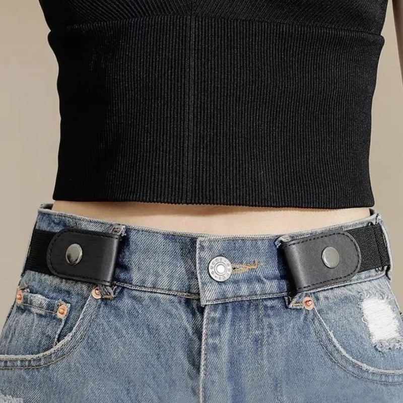 隱形鬆緊腰帶 可調整彈性設計 牛仔褲簡約褲帶 男女適用
