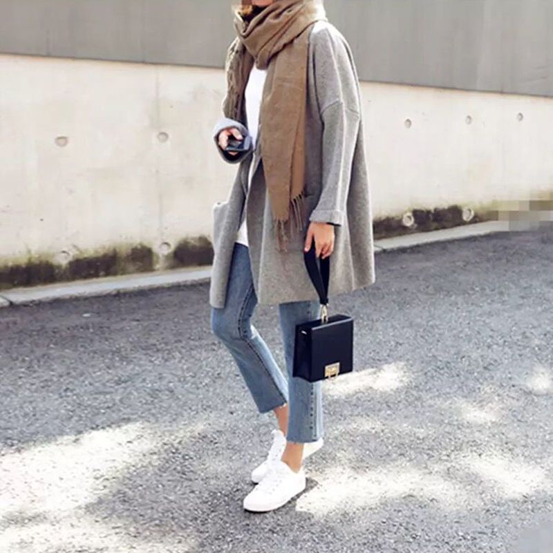 高腰顯瘦破洞牛仔褲-小隻女155九分直筒褲 時尚微喇設計