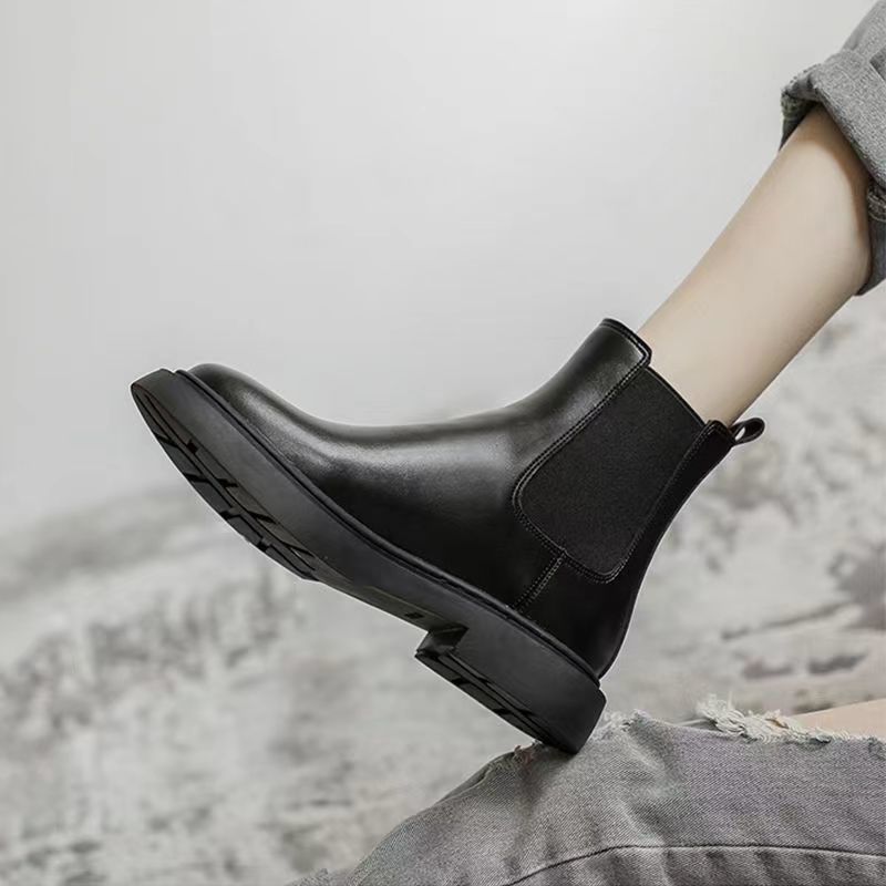 經典英倫風切爾西靴秋冬保暖內裡馬丁靴(基本款/加絨款)