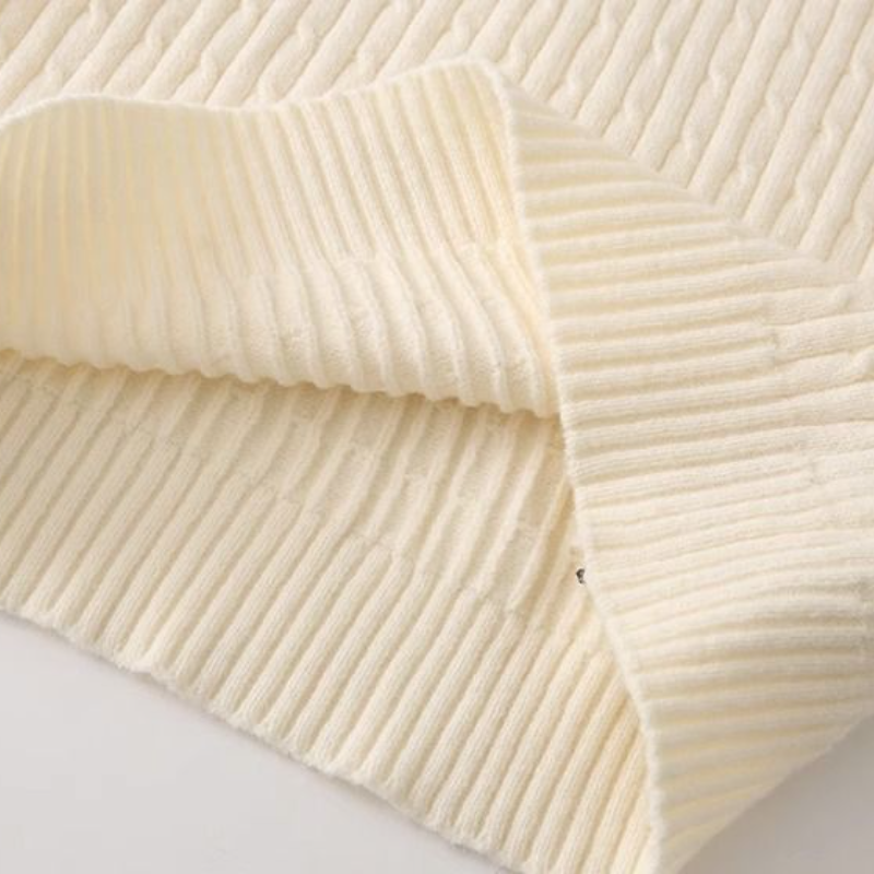 美式復古麻花針織背心 V 領設計 寬鬆慵懶感無袖上衣