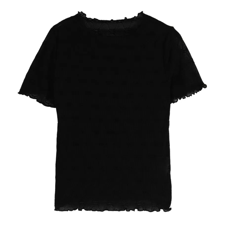 木耳邊花香 透膚 滿版緹花設計上衣*3色