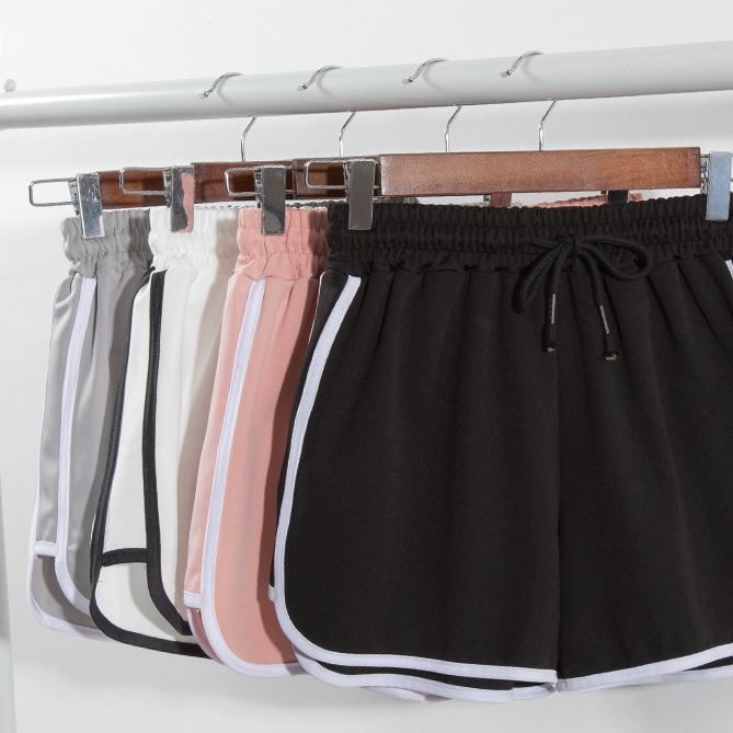 超高C/P值 真理褲 高腰防走光韓版三分闊腿短褲