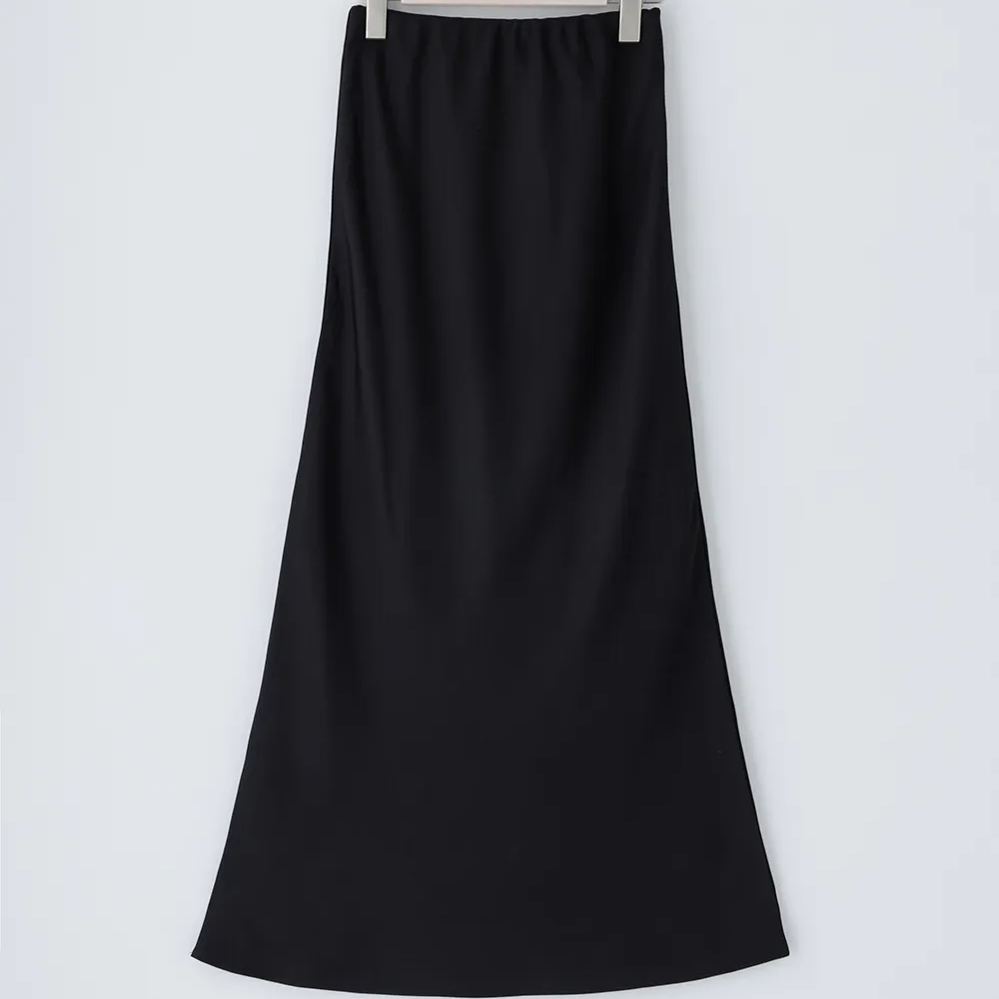 夏日魚尾 質感緞面長裙 魚尾裙