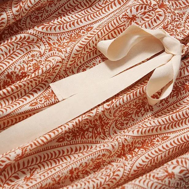 出遊必備 清新 背部蝴蝶結 寬鬆 顯瘦 圓領 七分袖 襯衫