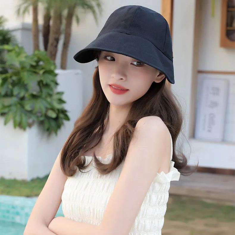 自訂 夏日漁夫帽 顯臉小 遮陽防曬尺寸可調節遮陽帽 時尚穿搭必備