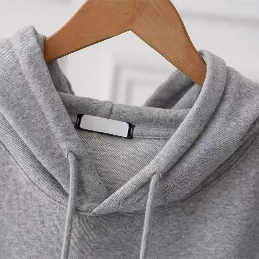 自訂 純色簡約中長款無袖外套ins連帽馬甲大學T