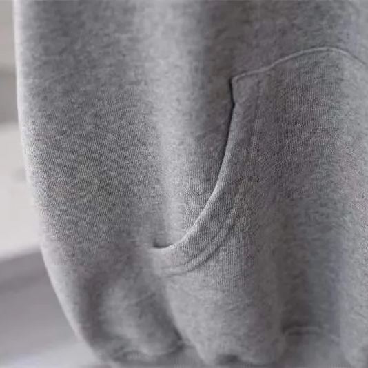 自訂 純色簡約中長款無袖外套ins連帽馬甲大學T