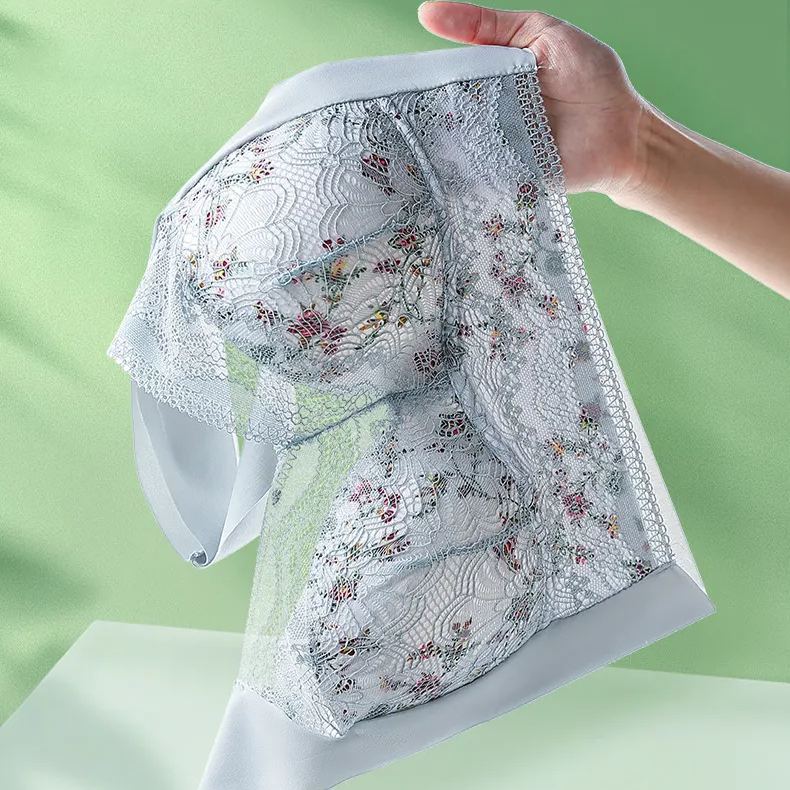 薄款蕾絲美背BRA文胸 背心無鋼圈固定杯 收副乳無痕背心式內衣