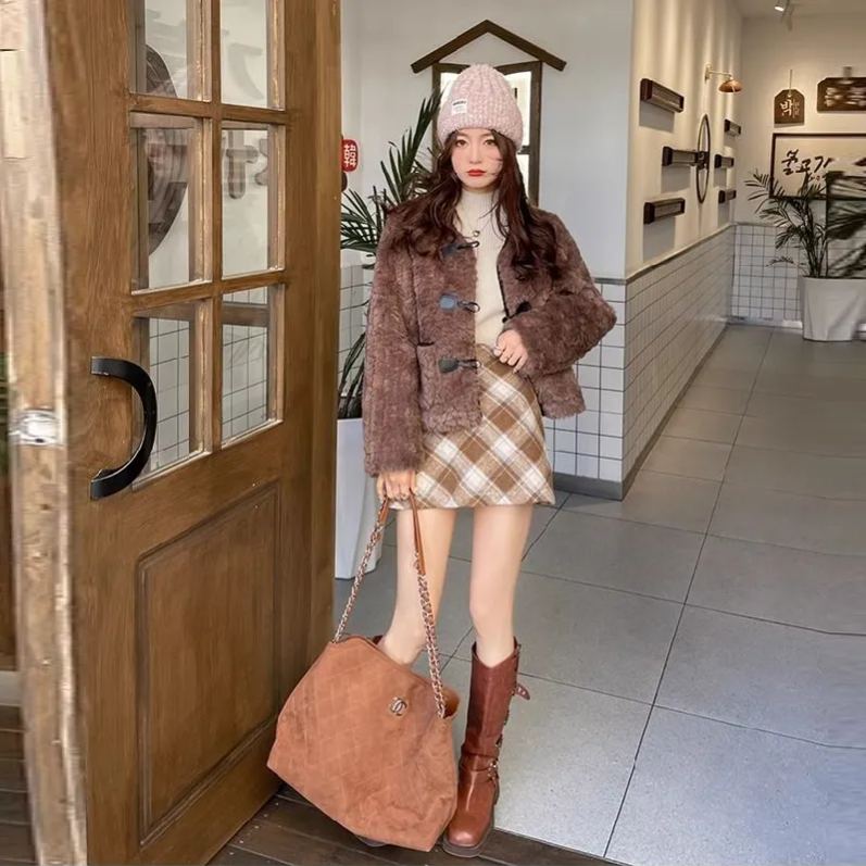 半高領針織上衣 設計感小眾毛衣春秋內搭