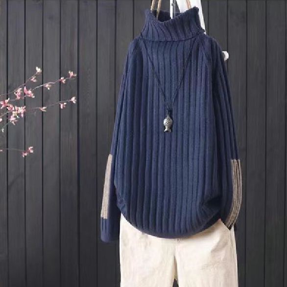 14色熱賣/韓系堆堆高領毛衣 親膚寬鬆顯瘦內搭上衣