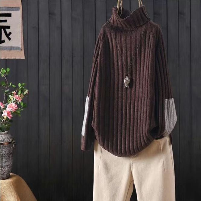 14色熱賣/韓系堆堆高領毛衣 親膚寬鬆顯瘦內搭上衣