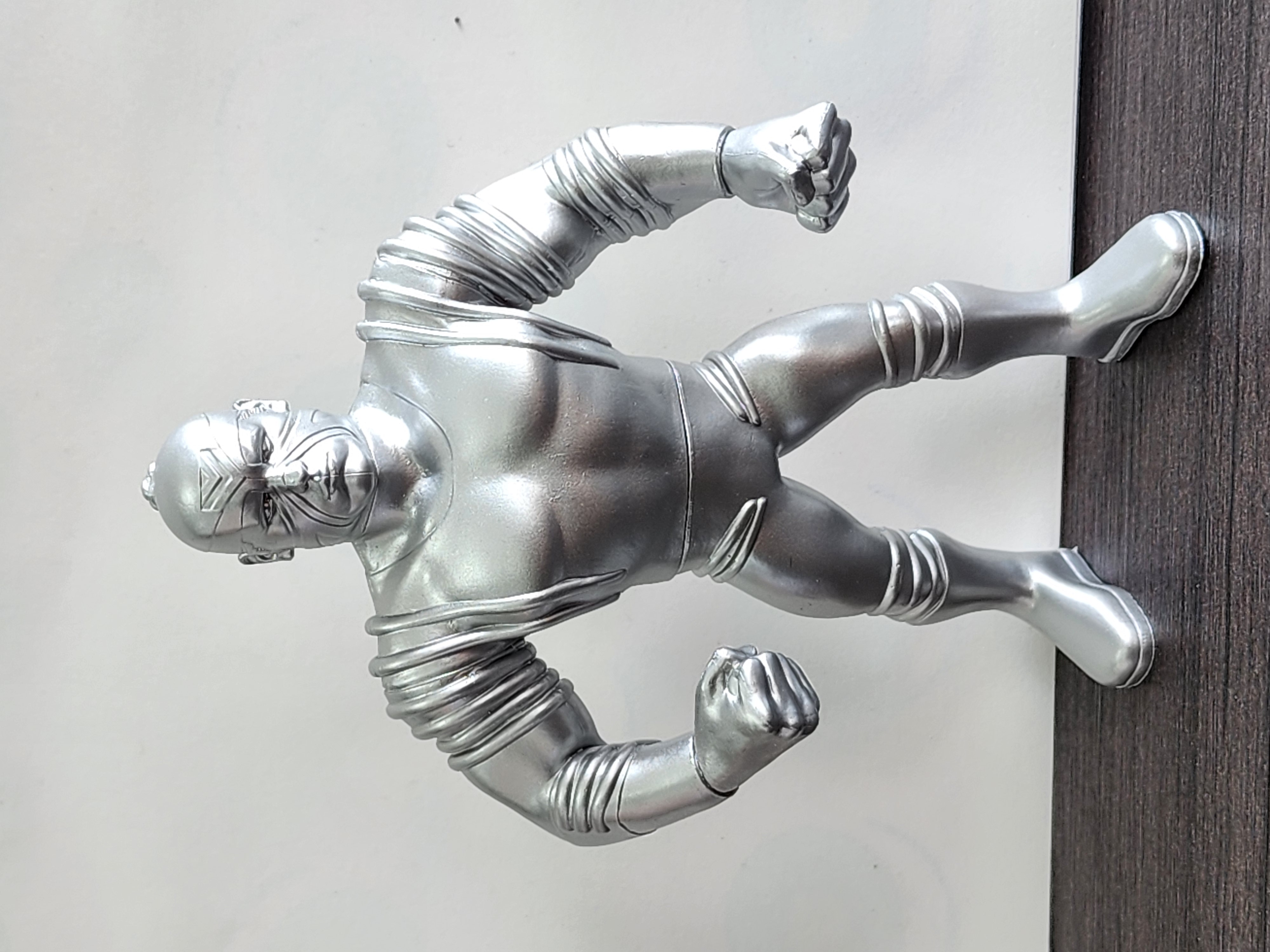 KWK Kayfabe Heroes 1 of 5 Silver Max Moon Test Shot Figure