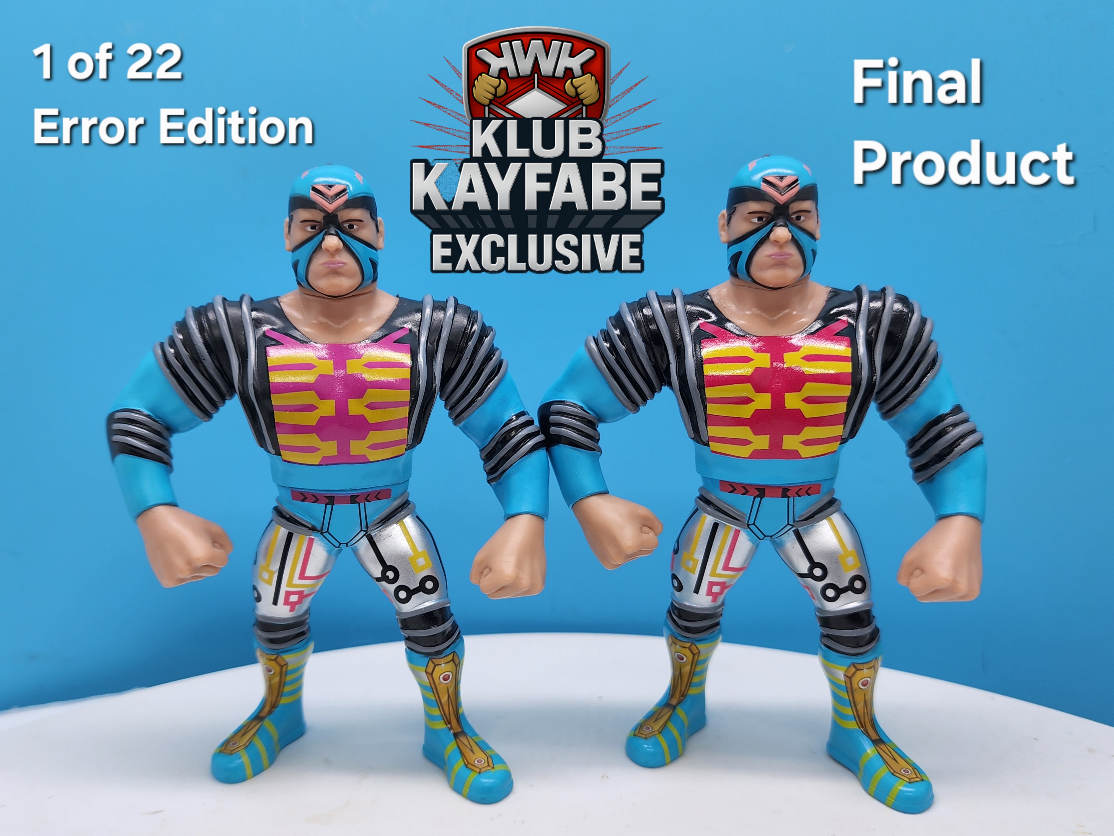 KWK Kayfabe Heroes 1 of 22 Error Max Moon Figure
