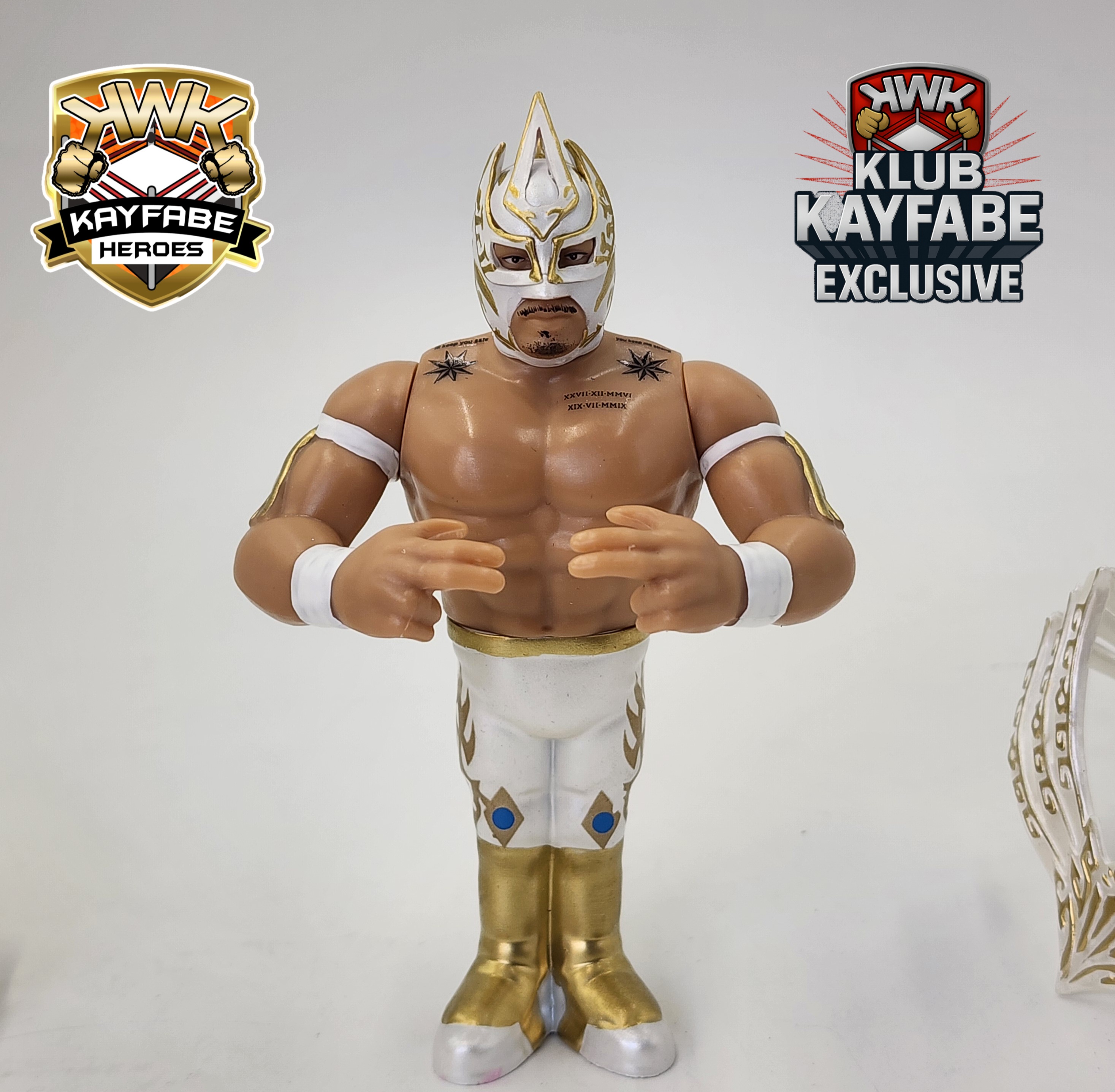 KLUB KAYFABE EXCLUSIVE LAREDO KID FIGURE (1 of 100)