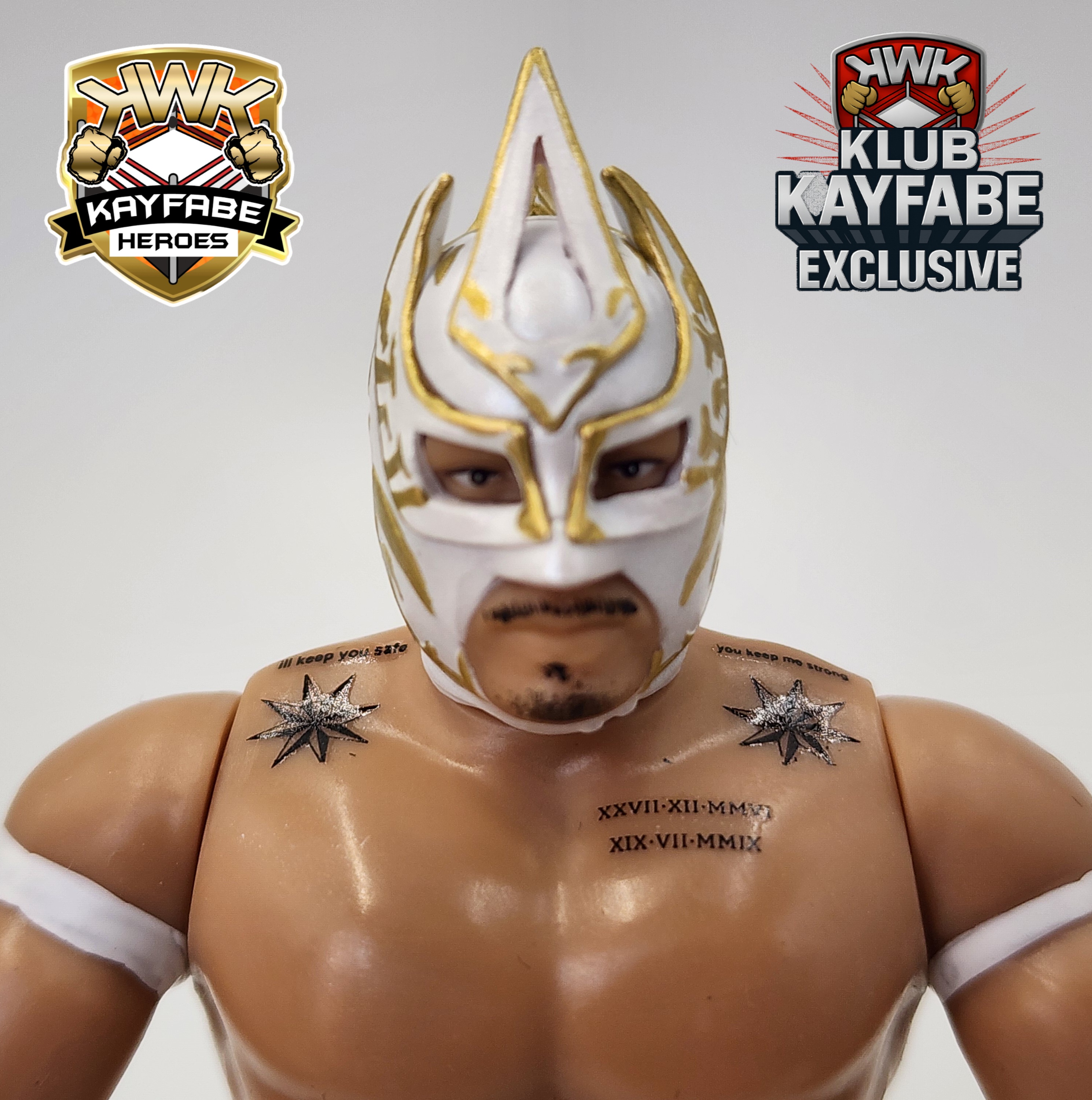 KLUB KAYFABE EXCLUSIVE LAREDO KID FIGURE (1 of 100)